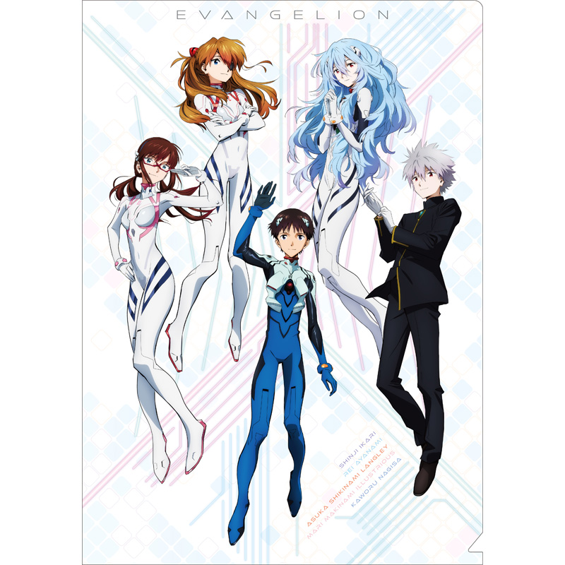 EVA STORE オリジナル クリアファイル/EVANGELION STORE 20th ANNIVERSARY