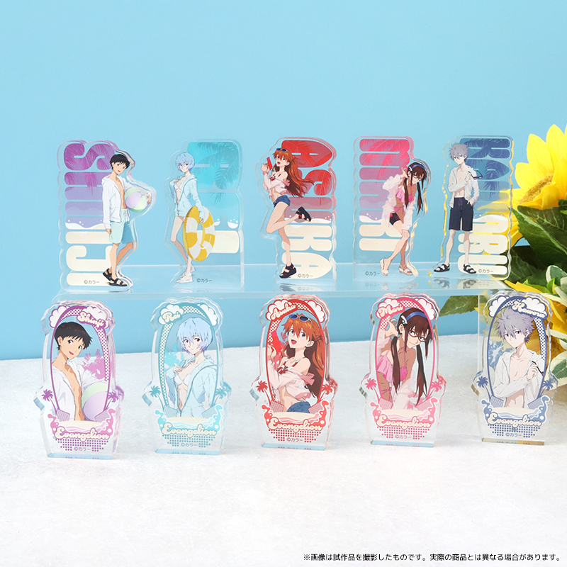 EVA STORE オリジナル ヱヴァンゲリヲン新劇場版・アクリルブロックコレクション／全10種 SUMMER FES2025
