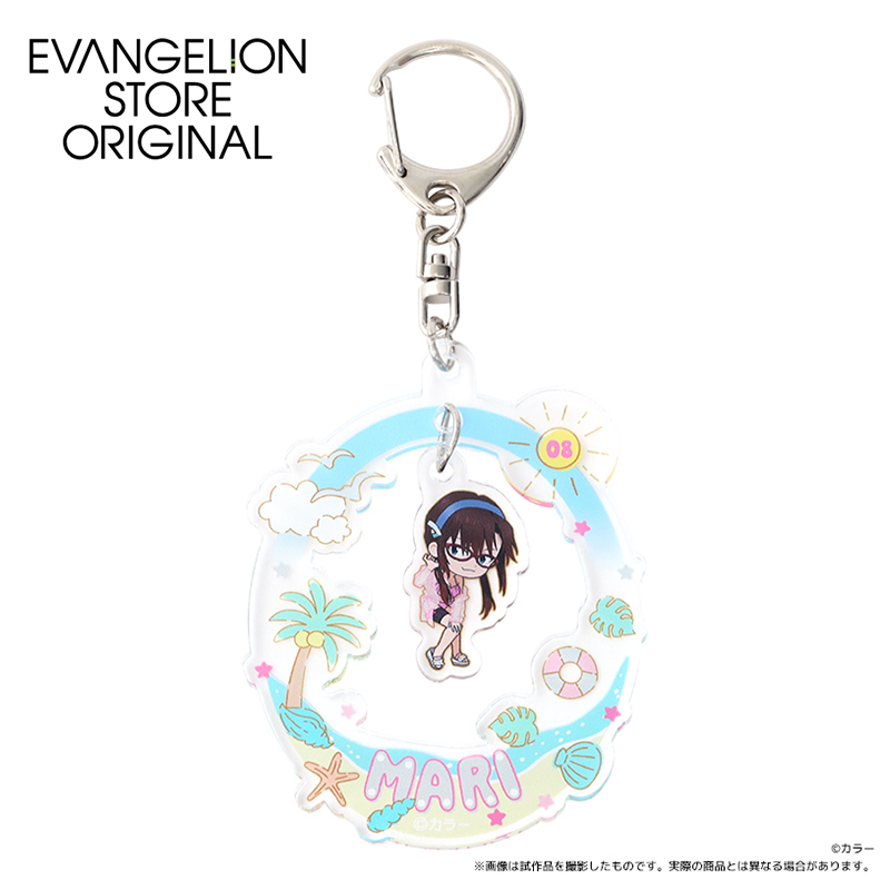 EVA STORE オリジナル ヱヴァンゲリヲン新劇場版・ゆらゆらアクリルキーホルダー(デフォルメ・マリ) SUMMER FES2025