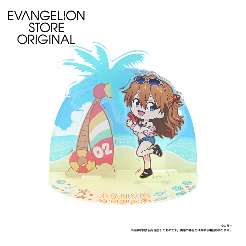EVA STORE オリジナル ヱヴァンゲリヲン新劇場版・アクリルスタンド(デフォルメ・アスカ) SUMMER FES2025