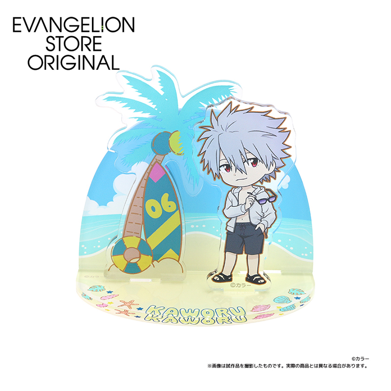 EVA STORE オリジナル ヱヴァンゲリヲン新劇場版・アクリルスタンド(デフォルメ・カヲル) SUMMER FES2025