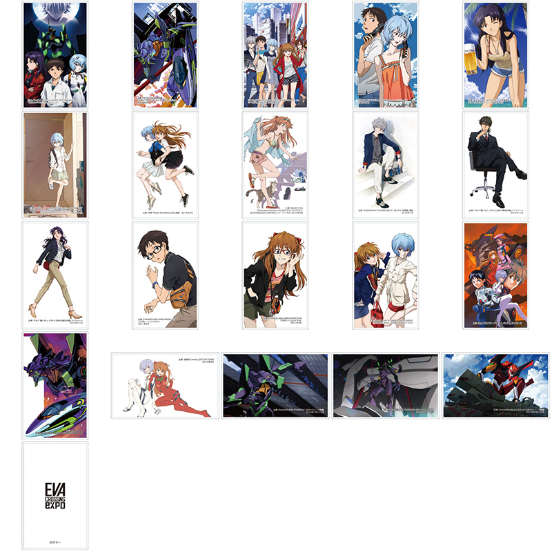 【エヴァンゲリオン大博覧会】トレーディングラミカ / ヱヴァンゲリヲン新劇場版BOX(10パック各2枚入り)