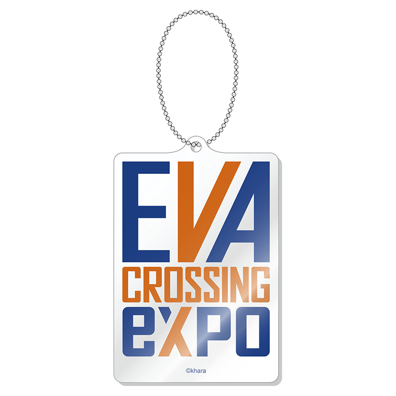 【エヴァンゲリオン大博覧会】アクリルキーホルダー/ロゴ (Mark.06)