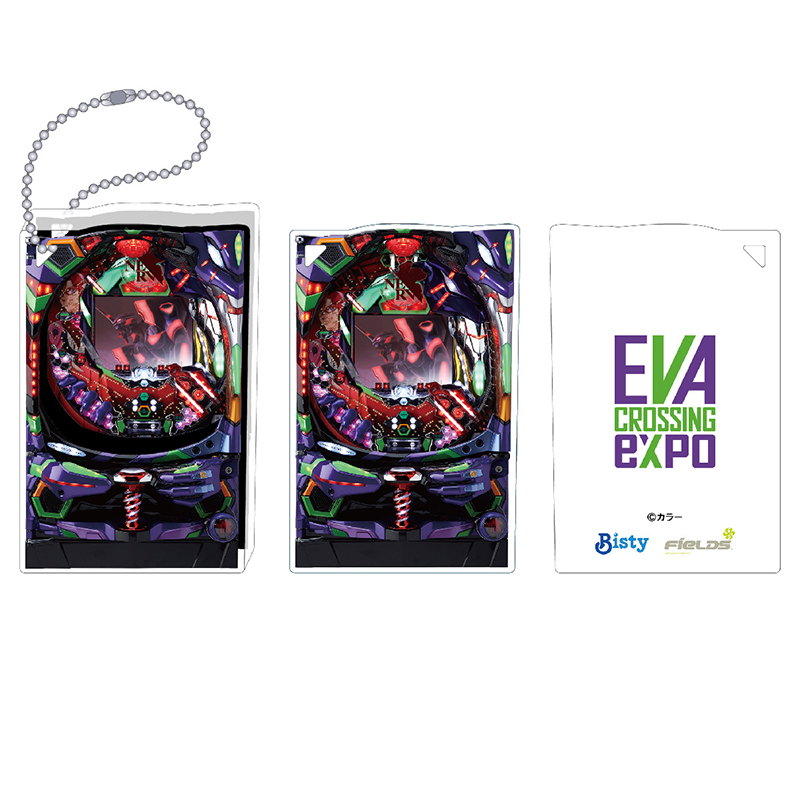 【エヴァンゲリオン大博覧会】アクリルブロックキーホルダー / CRヱヴァンゲリヲン ～始まりの福音～