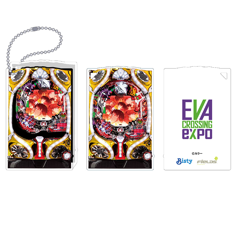 【エヴァンゲリオン大博覧会】アクリルブロックキーホルダー / CRヱヴァンゲリヲン ～いま、目覚めの時～