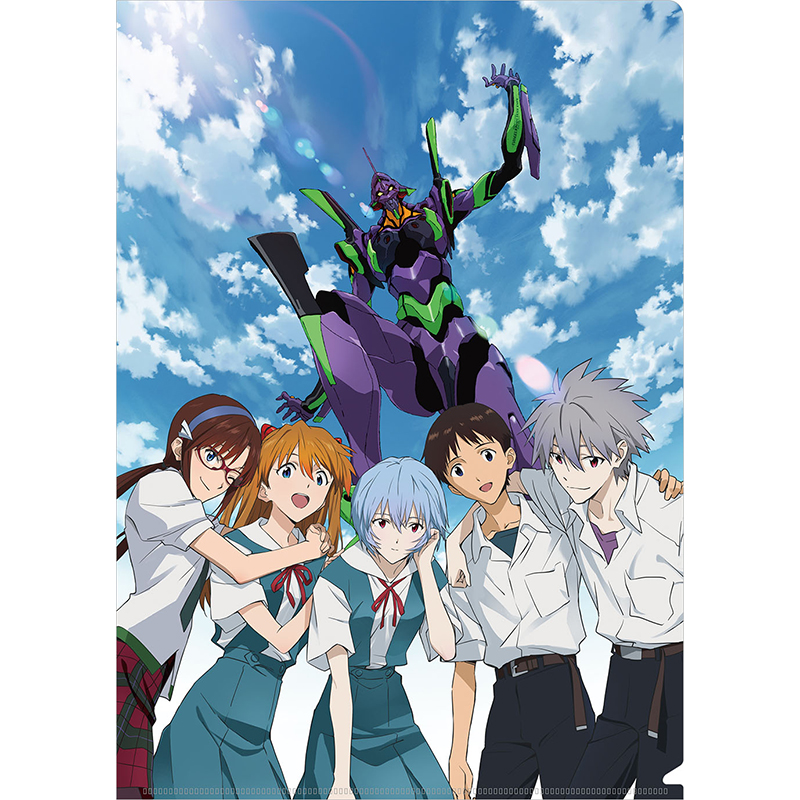 【エヴァンゲリオン大博覧会】クリアファイル/メインビジュアル