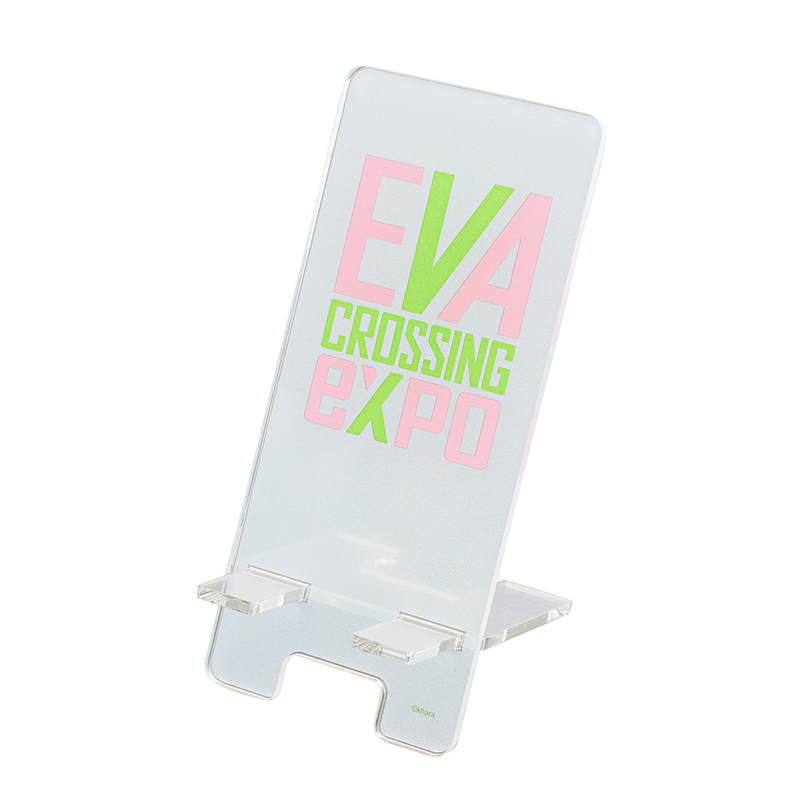 【エヴァンゲリオン大博覧会】アクリルスマホスタンド/ロゴ (8号機)