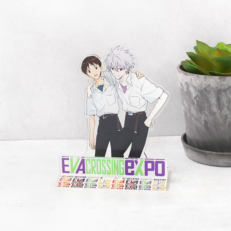 【エヴァンゲリオン大博覧会】アクリルスタンド/メインビジュアル (シンジ&カヲル)