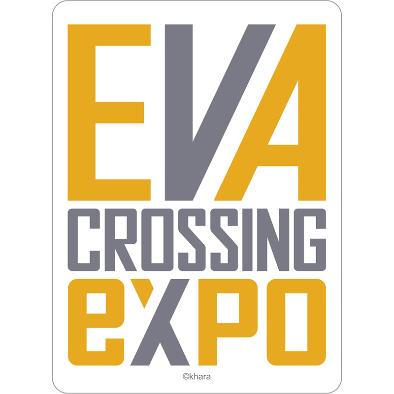 【エヴァンゲリオン大博覧会】ステッカー/ロゴ (零号機)