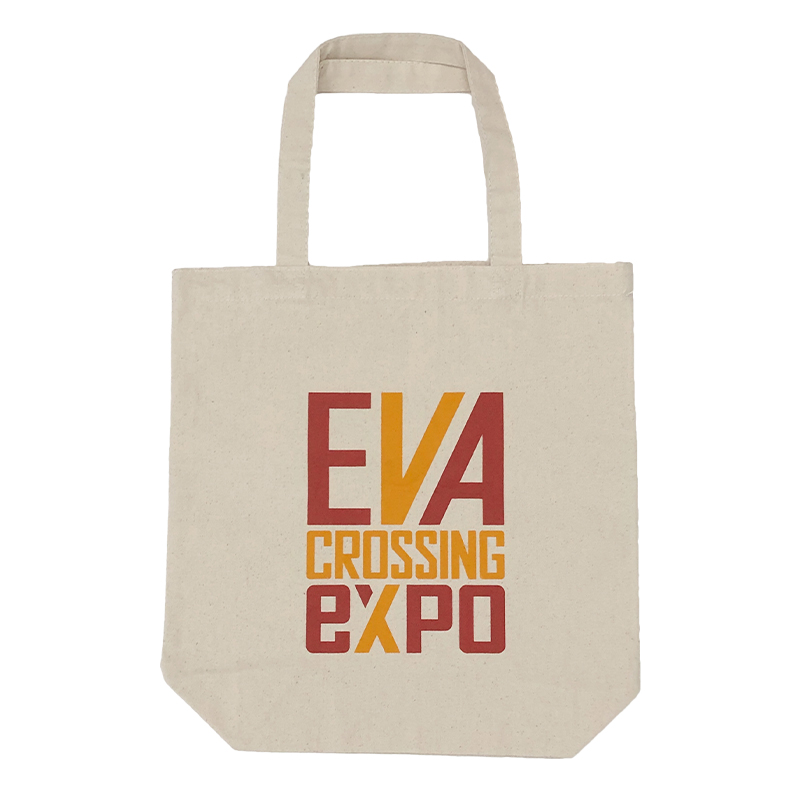 【エヴァンゲリオン大博覧会】トートバッグ/ロゴ (2号機)