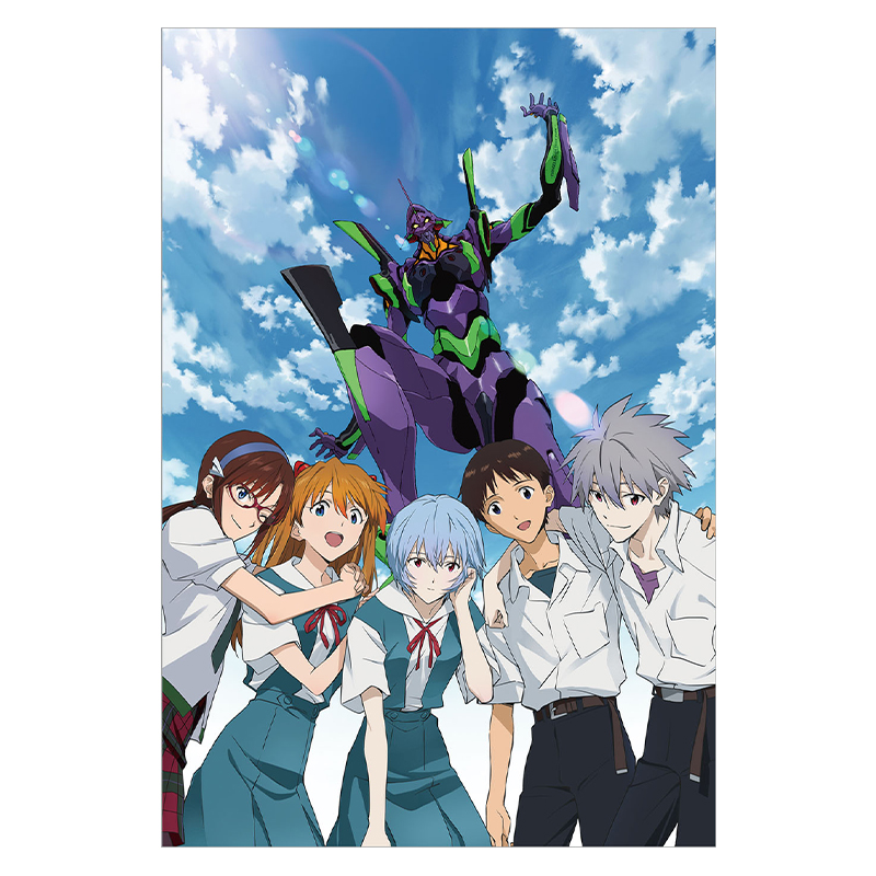 【エヴァンゲリオン大博覧会】ポストカード/メインビジュアル