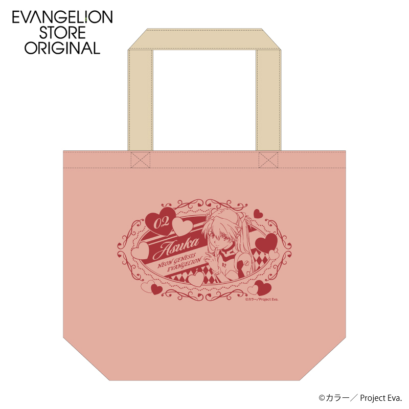 EVA STOREオリジナル トートバッグ／惣流・アスカ・ラングレー (NEON GENESIS EVANGELION PLUG SUIT REI＆ASUKA) [お届け予定：2025年11月中旬]