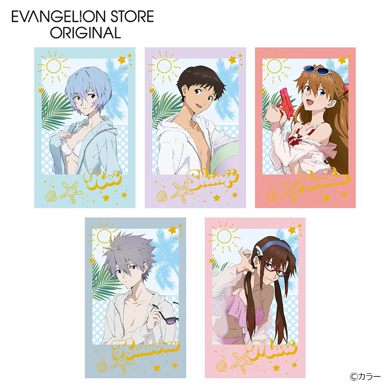 EVA STORE オリジナル ヱヴァンゲリヲン新劇場版・チェキ風カードセット SUMMER FES2026 [お届け予定：2026年5月中旬]