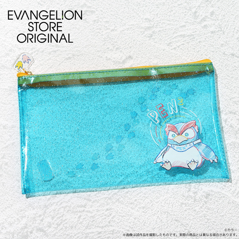 EVA STORE オリジナル クリアラメポーチ／ペンペン(ペンシルアート) [お届け予定：2026年7月上旬]