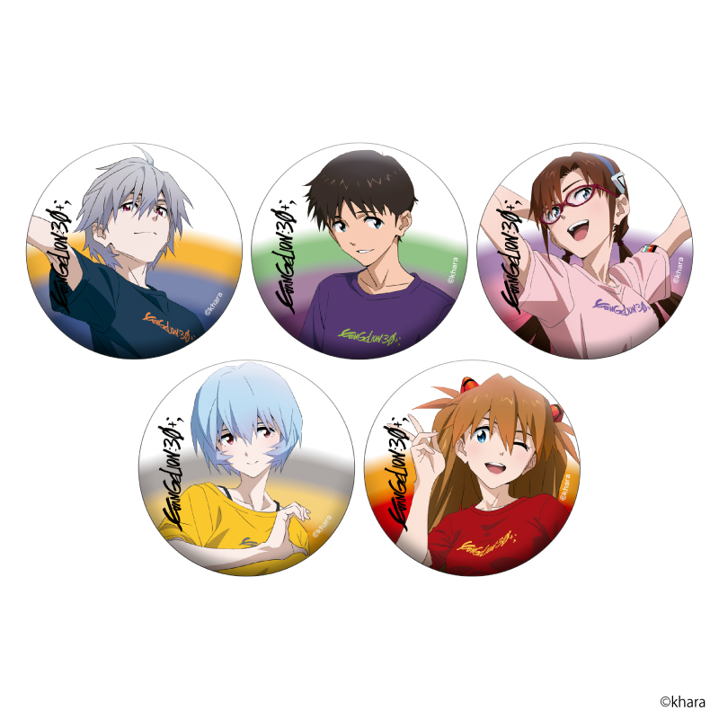 【EVANGELION:30+；】缶バッジセット・B [お届け予定：2026年3月中旬]