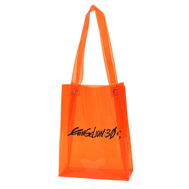 【EVANGELION:30+；】クリアトートバッグ・ロゴ/『：破』  [お届け予定：2026年2月中旬]