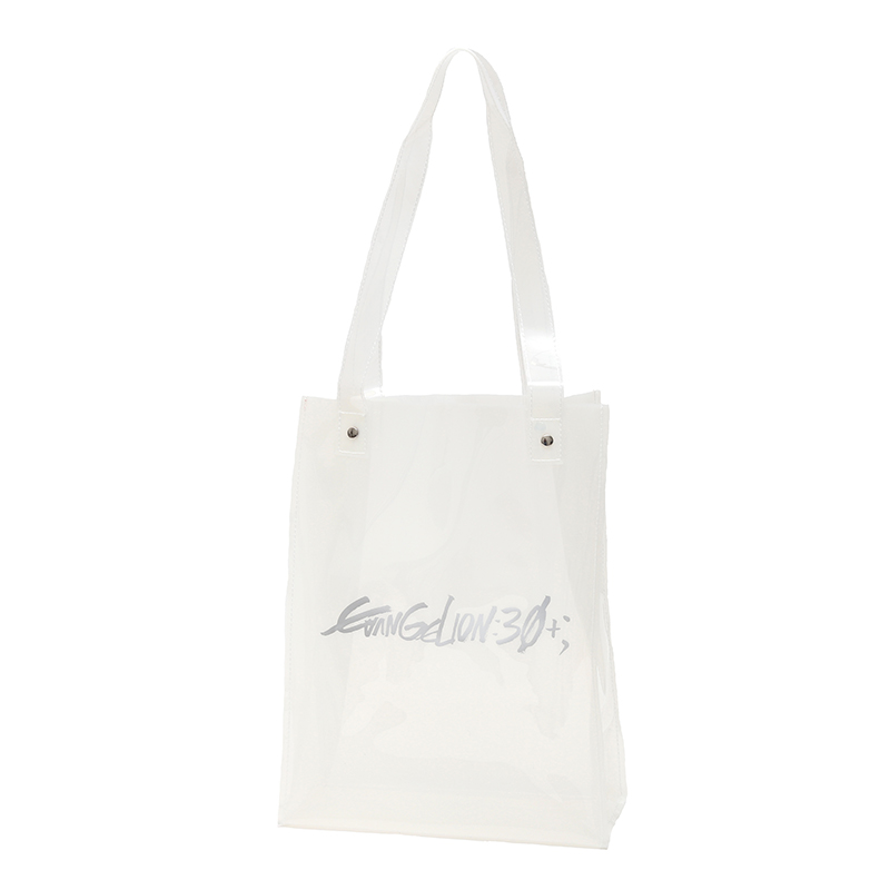 【EVANGELION:30+；】クリアトートバッグ・ロゴ/『シン・』  [お届け予定：2026年2月中旬]