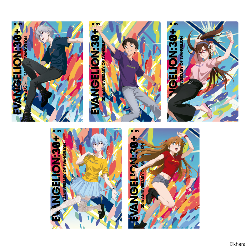 【EVANGELION:30+；】クリアファイルセット＋クリアファイルホルダーセット [お届け予定：2026年3月中旬]