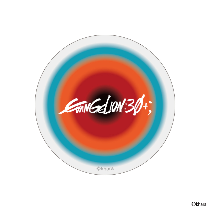 【EVANGELION:30+；】ステッカー・ロゴ  [お届け予定：2026年2月中旬]