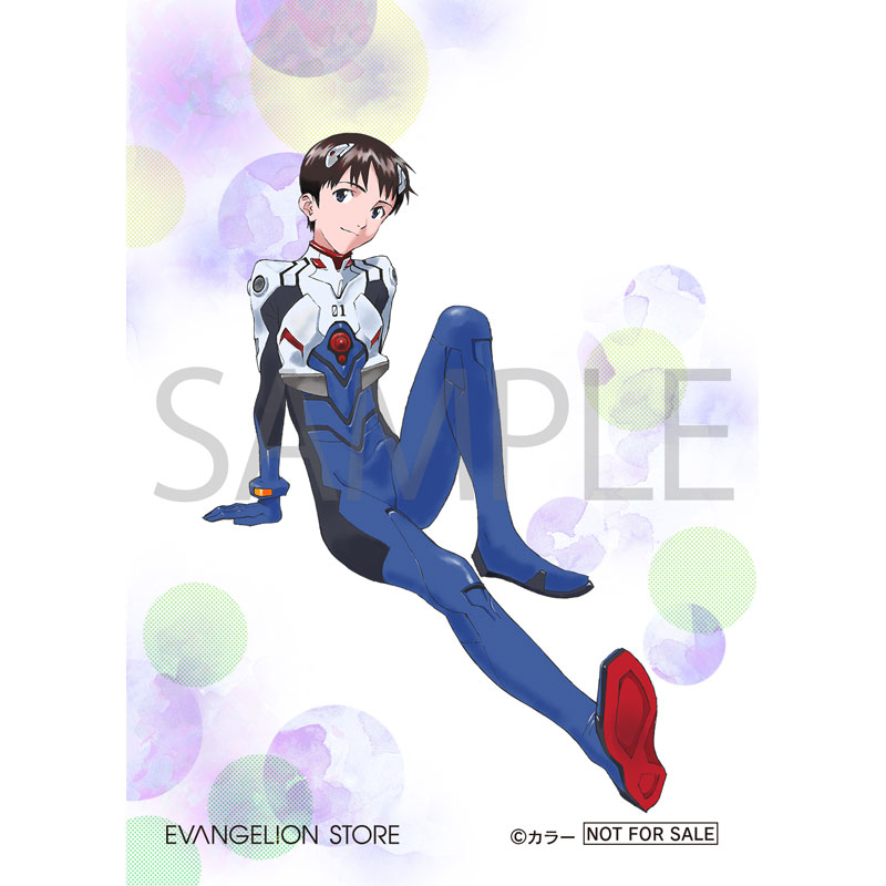 EVANGELIONSTORE会員限定ポイント景品（100P）/ブロマイド/メインビジュアル：シンジ