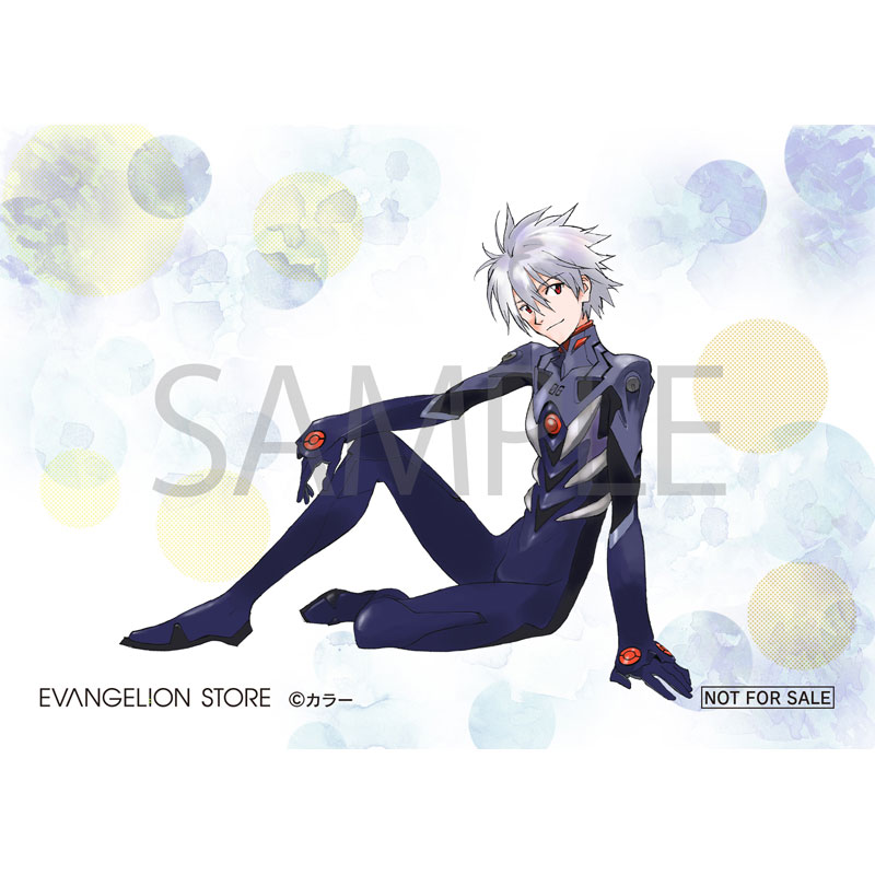 EVANGELIONSTORE会員限定ポイント景品（100P）/ブロマイド/メインビジュアル：カヲル