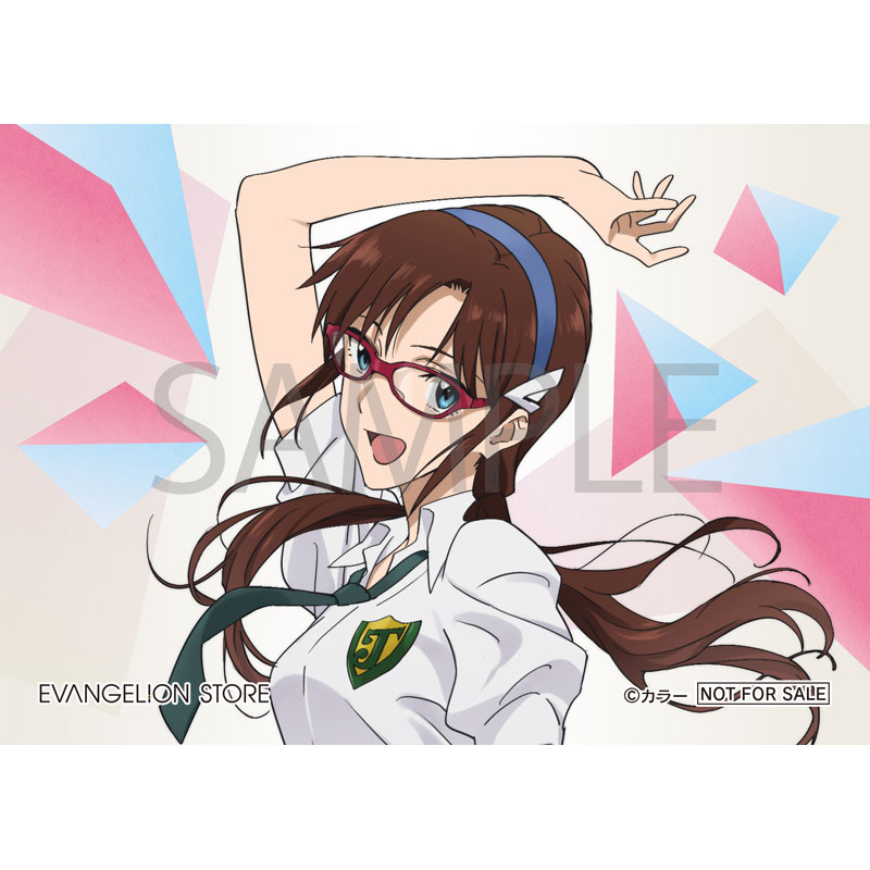 EVANGELIONSTORE会員限定ポイント景品（100P）/ブロマイド/エヴァストア10周年柄：マリ