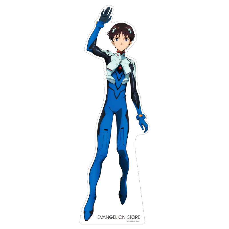 【受注生産品】EVANGELIONSTORE会員限定ポイント景品(10,000P)/スタンディパネル:シンジ