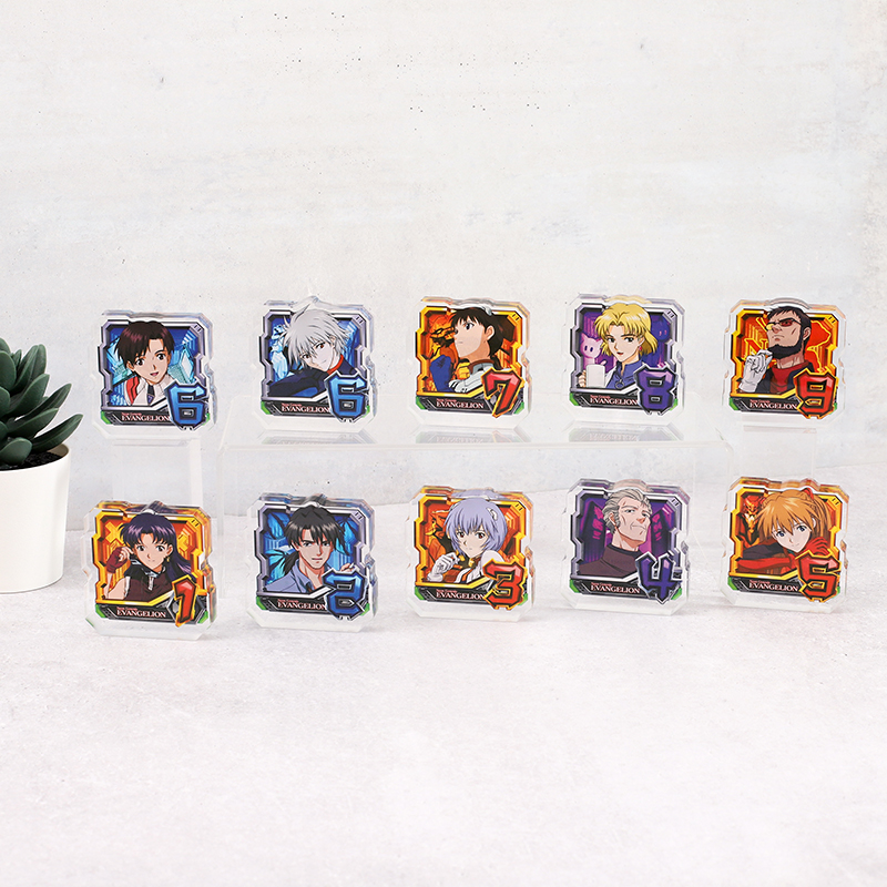 【P 新世紀エヴァンゲリオン ~未来への咆哮~】ころっとアクリルフィギュアコレクション/通常図柄(全10種)(ムービック)