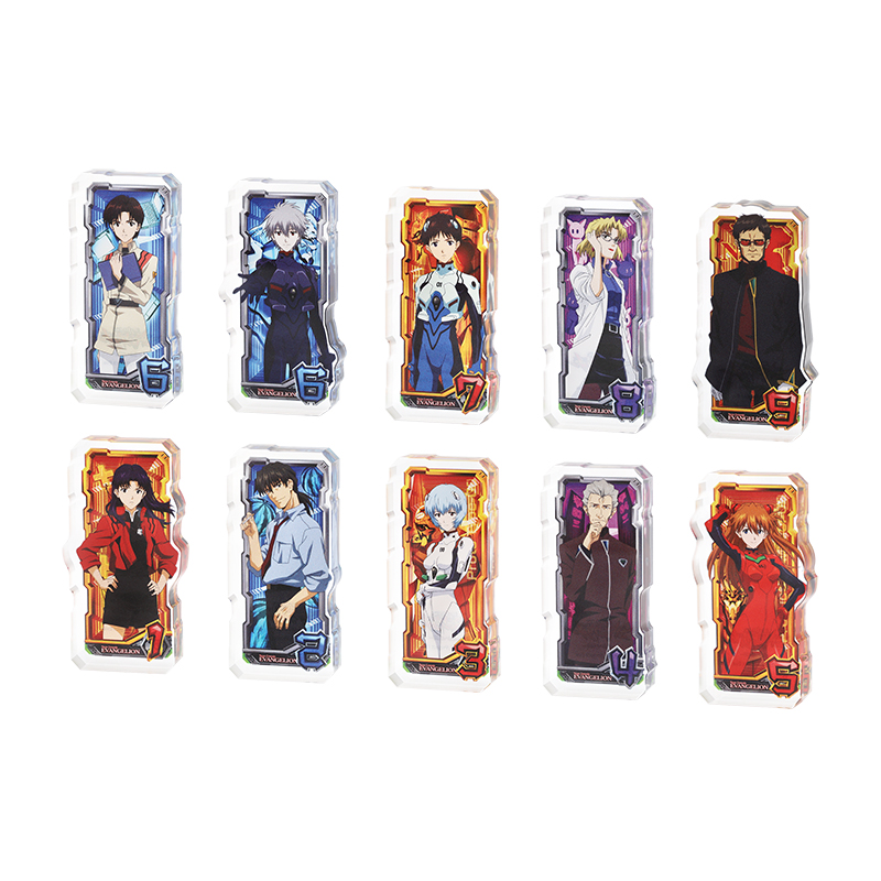 【P 新世紀エヴァンゲリオン ~未来への咆哮~】ころっとアクリルフィギュアコレクション/ドデカ図柄(全10種)(ムービック)