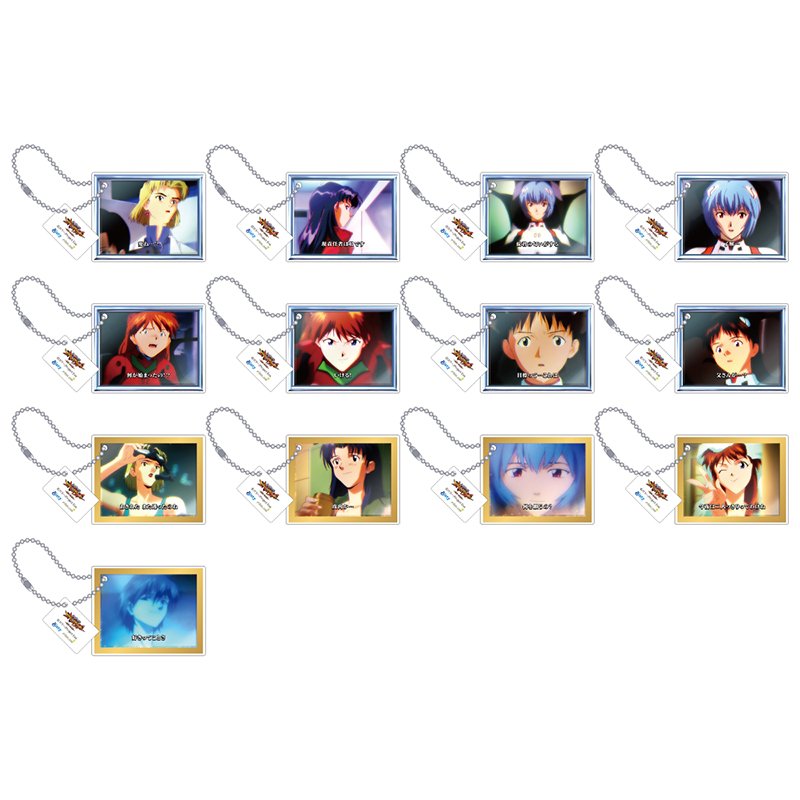 【P 新世紀エヴァンゲリオン ~未来への咆哮~】アクリルキーホルダーコレクション/ステップアップ予告 Vol.1(全13種)(ムービック)