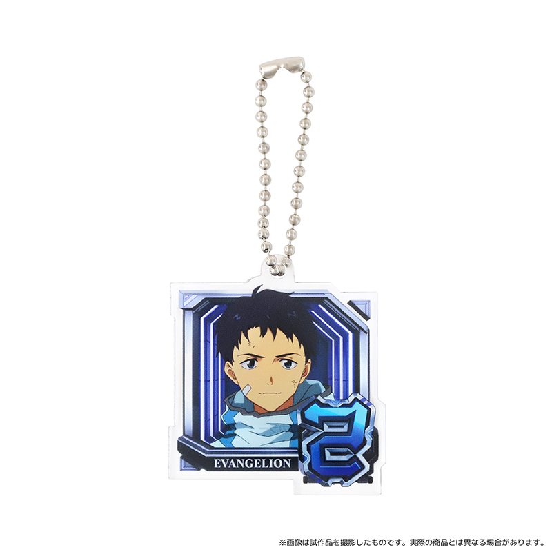 【ぱちんこ シン・エヴァンゲリオン】アクリルキーホルダー／通常図柄（2・加持リョウジ（少年））（ムービック）