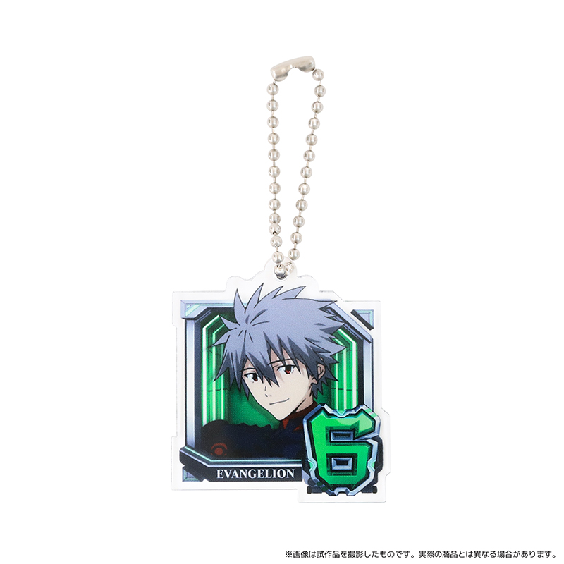 【ぱちんこ シン・エヴァンゲリオン】アクリルキーホルダー／通常図柄（6・渚カヲル）（ムービック）