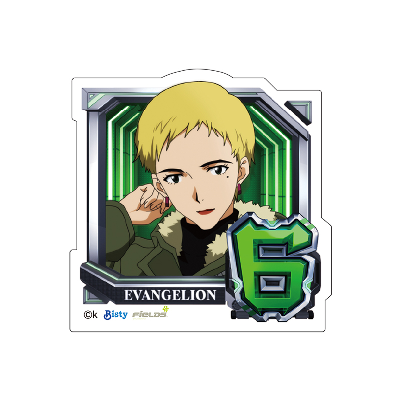 【ぱちんこ シン・エヴァンゲリオン】ダイカットステッカー／通常図柄（6・赤木リツコ）（ムービック）