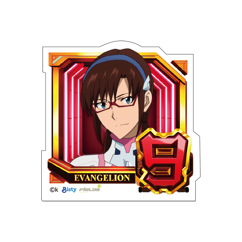 【ぱちんこ シン・エヴァンゲリオン】ダイカットステッカー／通常図柄（9・真希波・マリ・イラストリアス）（ムービック）