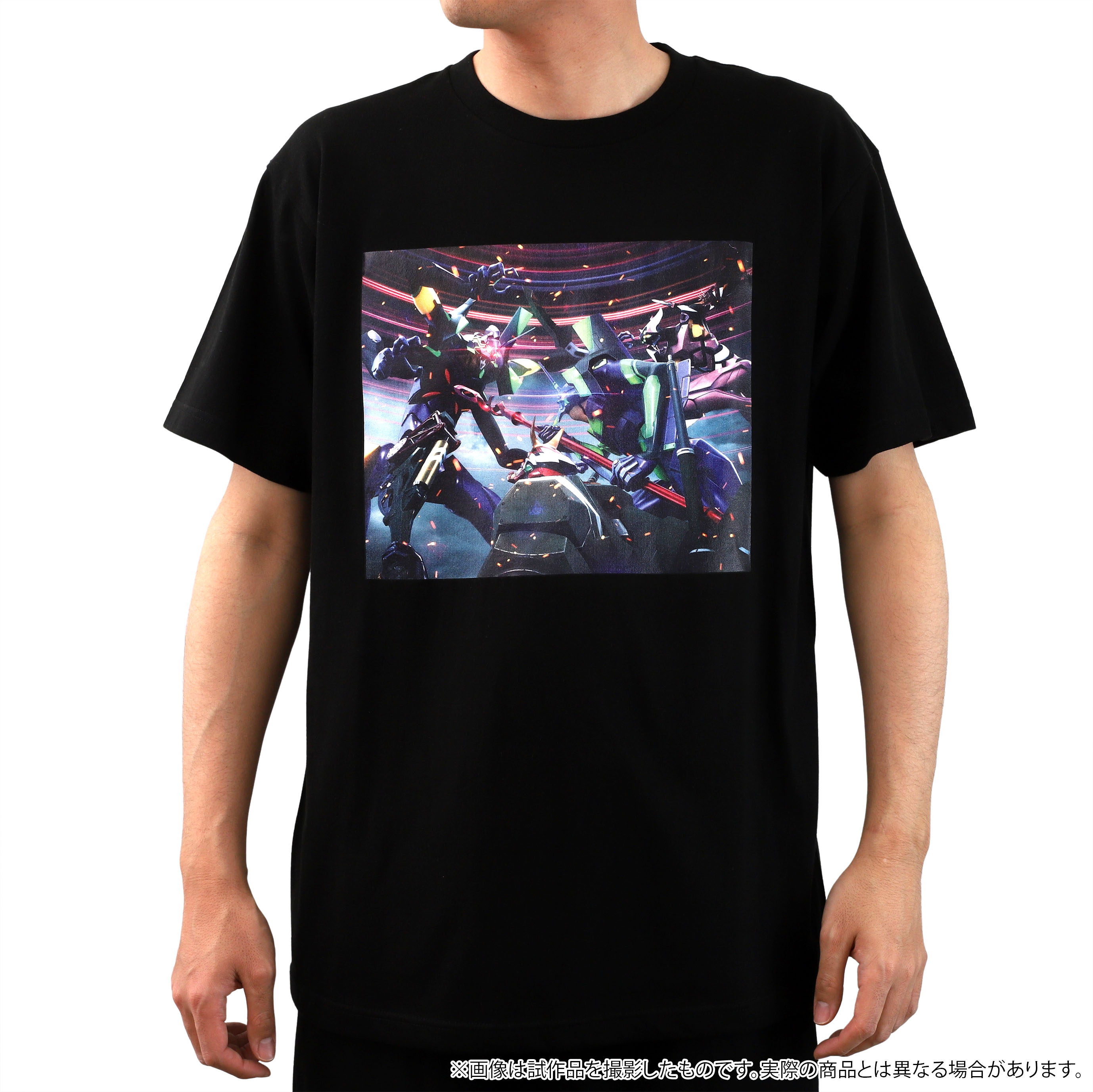 【ぱちんこ シン・エヴァンゲリオン】Tシャツ／第13号機リーチ（黒、フリーサイズ）（ムービック）