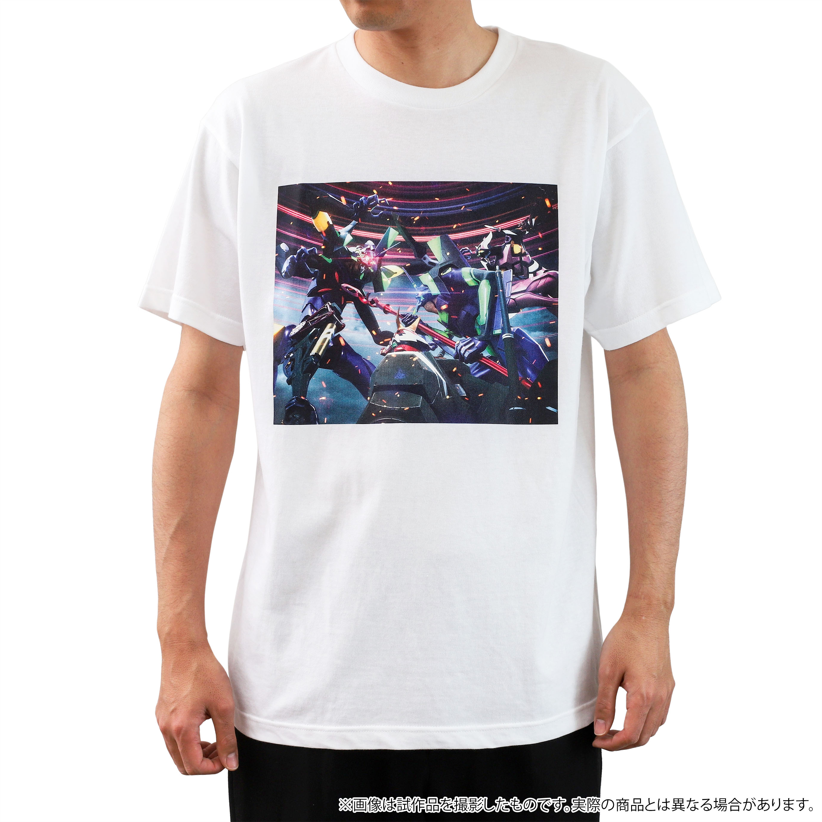 【ぱちんこ シン・エヴァンゲリオン】Tシャツ／第13号機リーチ（白、フリーサイズ）（ムービック）