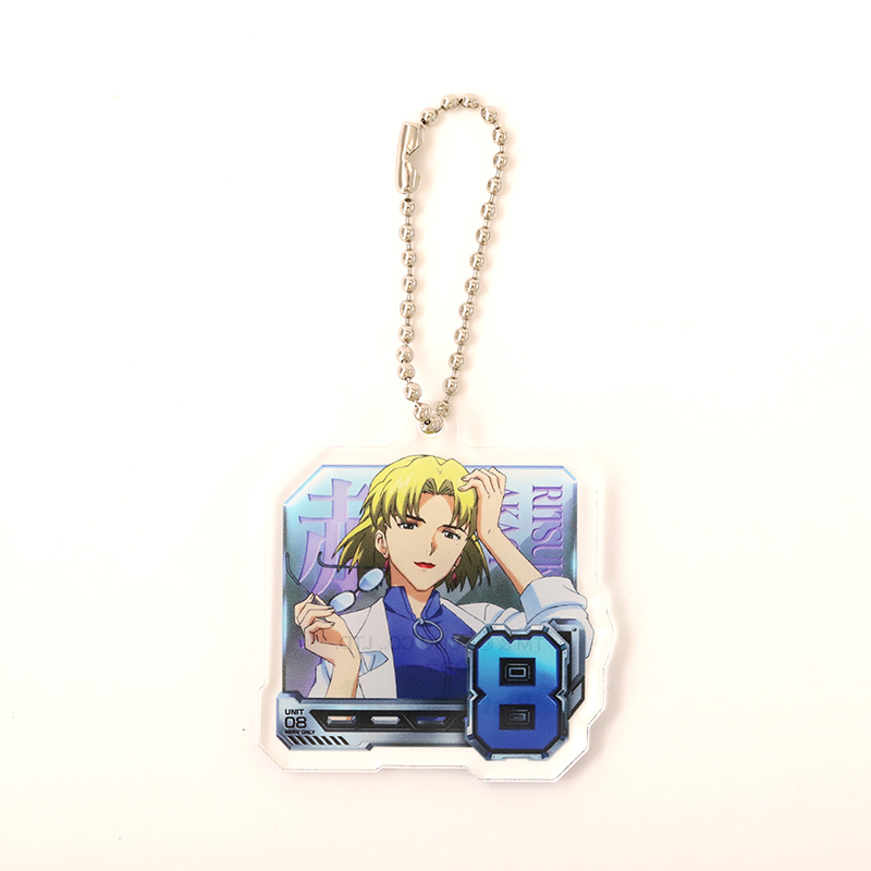 【Pゴジラ対エヴァンゲリオンセカンドインパクトG】アクリルキーホルダー/通常図柄(8・赤木リツコ)(ムービック)