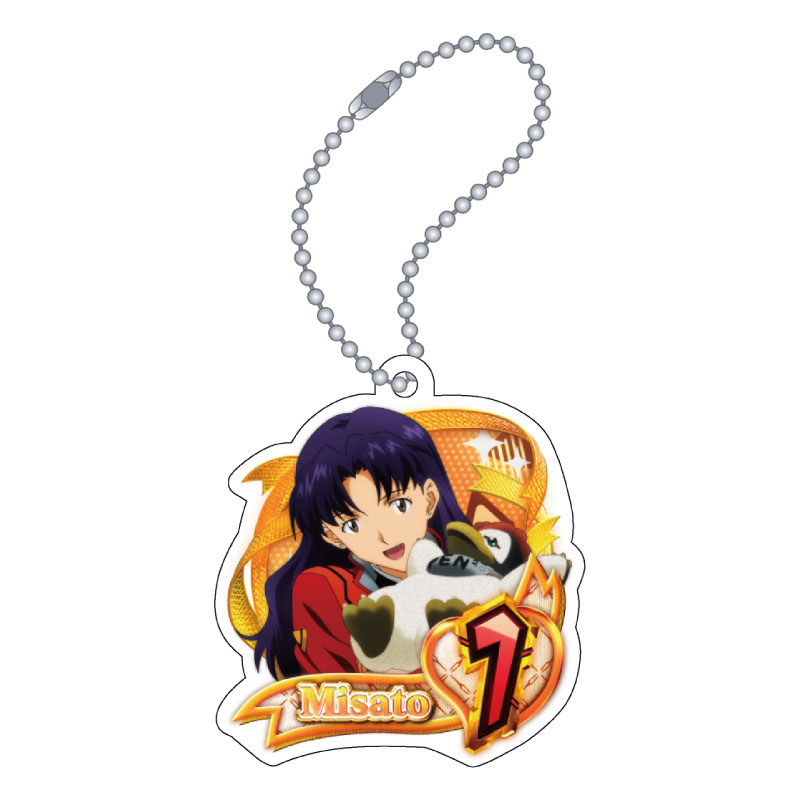 【e新世紀エヴァンゲリオン17～はじまりの記憶～】アクリルキーホルダー／特殊ステージ図柄・ミサト（ムービック） [お届け予定：2026年4月下旬]