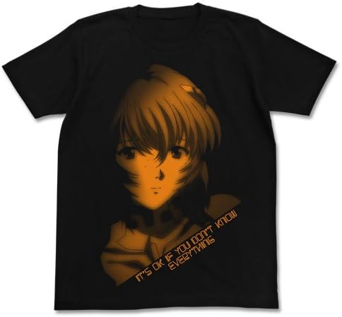 ヱヴァンゲリヲン新劇場版 綾波グラフィックTシャツ／ブラック