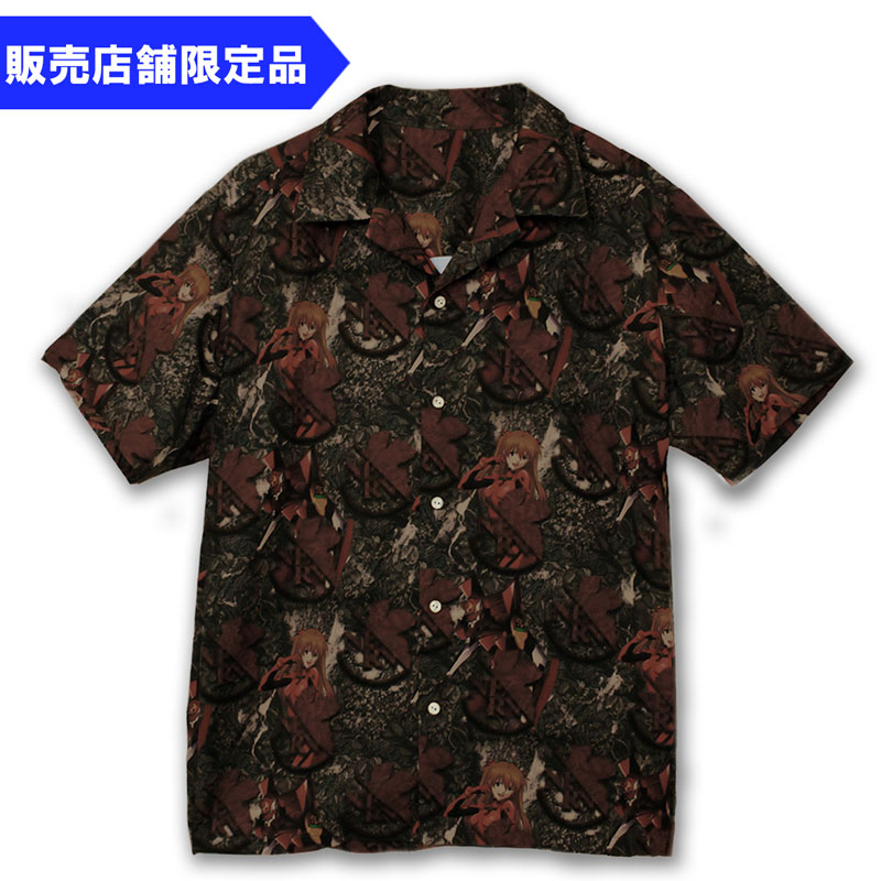 エヴァンゲリオン アスカ＆2号機 アロハシャツ（COSPA)