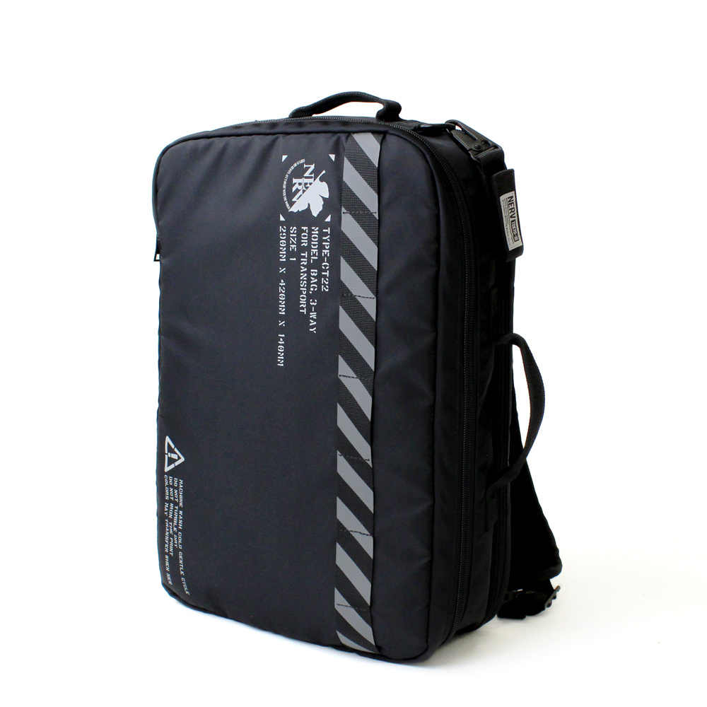 エヴァンゲリオン NERV 3wayバッグ/BLACK（COSPA)