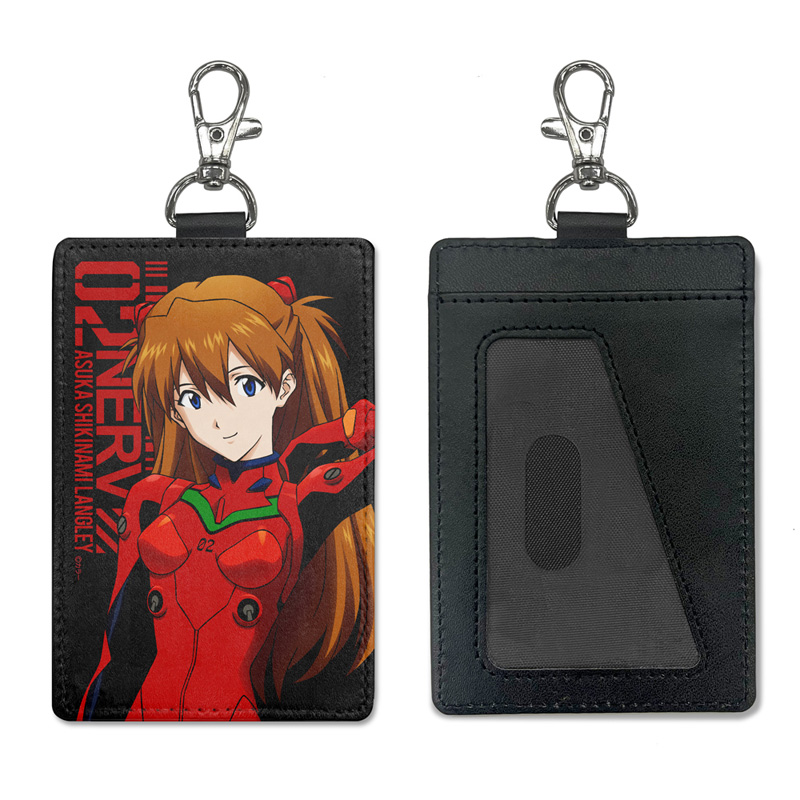 エヴァンゲリオン 式波・アスカ・ラングレー パスケース（ナスカン付き）（COSPA）