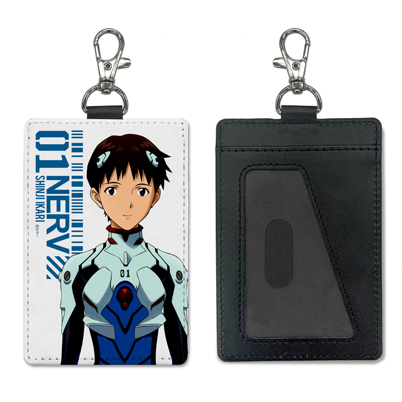 エヴァンゲリオン 碇シンジ パスケース（ナスカン付き）（COSPA）