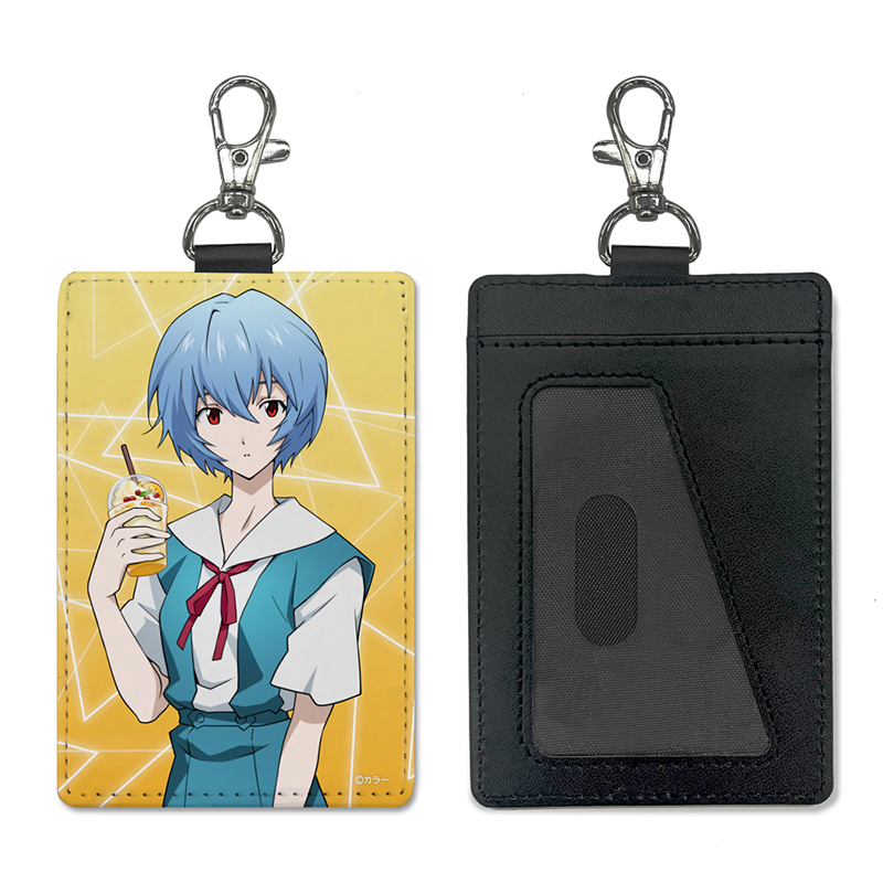 エヴァンゲリオン描きおろし 綾波レイパスケース（ナスカン付き）制服Ver.（COSPA) [お届け予定：2026年2月下旬]