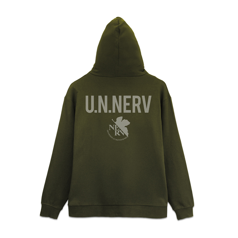 エヴァンゲリオン U.N.NERV ジップパーカー/MOSS（COSPA) [お届け予定：2026年2月下旬]