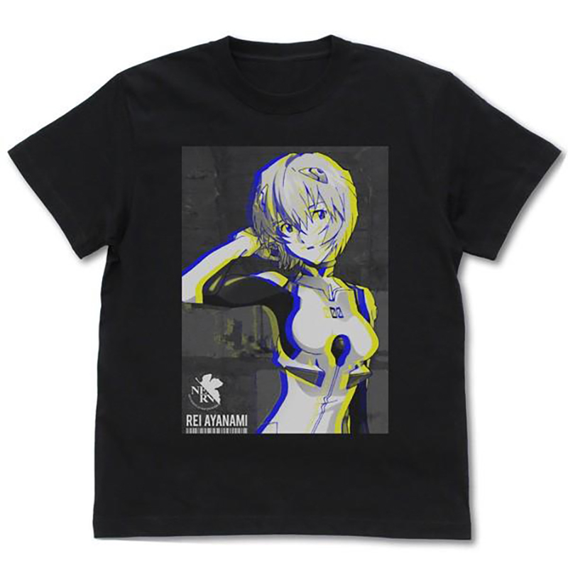 ヱヴァンゲリヲン新劇場版 綾波レイ モノクロームグラフィック Tシャツ（COSPA）