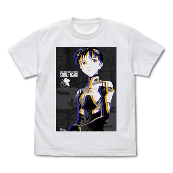 ヱヴァンゲリヲン新劇場版  碇シンジ モノクロームグラフィック Tシャツ(COSPA)