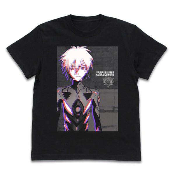 ヱヴァンゲリヲン新劇場版  渚カヲル モノクロームグラフィック Tシャツ(COSPA)