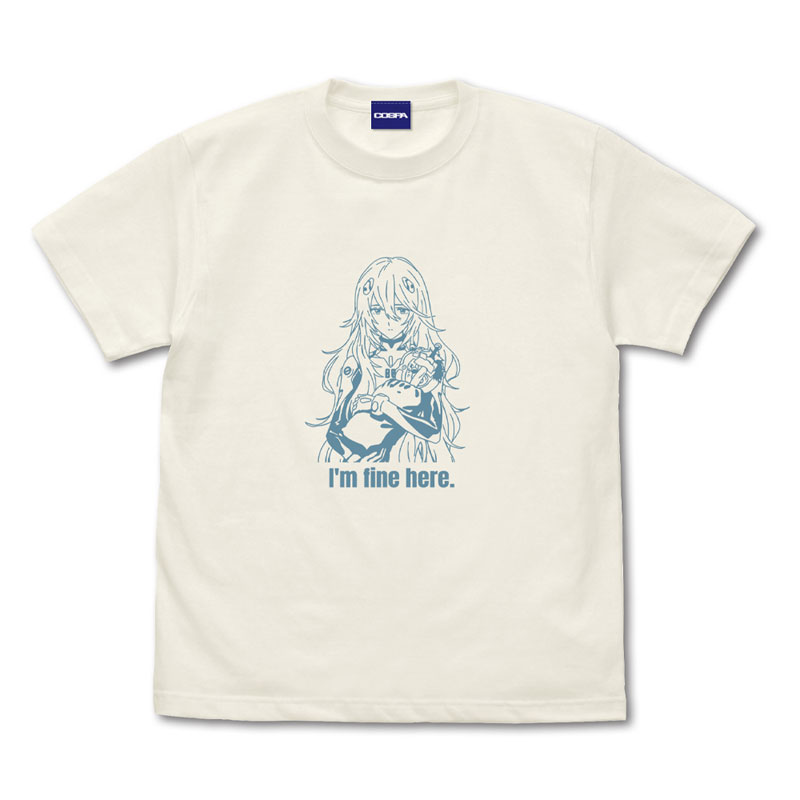 エヴァンゲリオン 綾波レイ Tシャツ ロングヘアVer/VANILLA WHITE(COSPA)