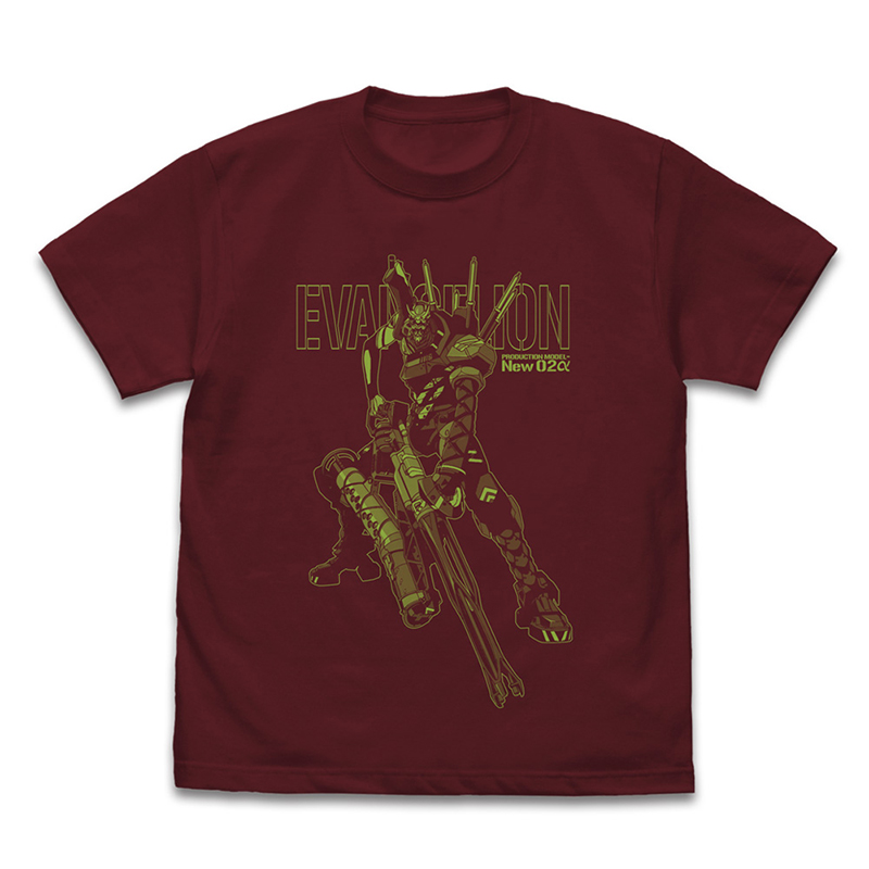 エヴァンゲリオン 新2号機α Tシャツ/BURGUND(COSPA)